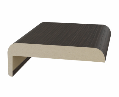 Наличник плоский телескоп. 75*10*2150 мм, ЭКО-шпон Венге FL